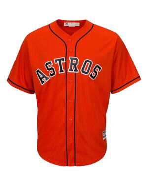 Majestic MLB Houston Astros Bregman Baseball jersey Youth Large Boys